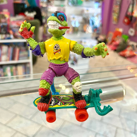 Teenage Mutant Ninja Turtles: Mondo Gecko Figure (complete, 1990) - PopCultGang