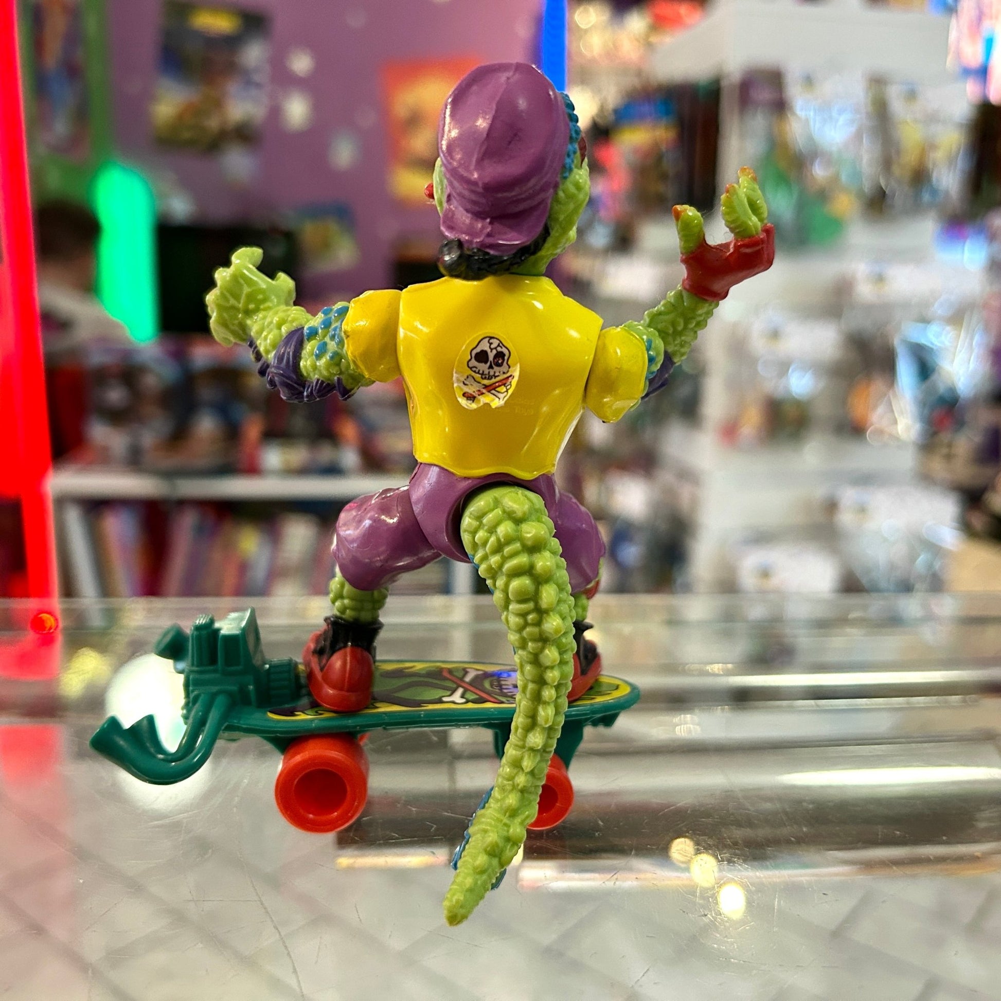 Teenage Mutant Ninja Turtles: Mondo Gecko Figure (complete, 1990) - PopCultGang
