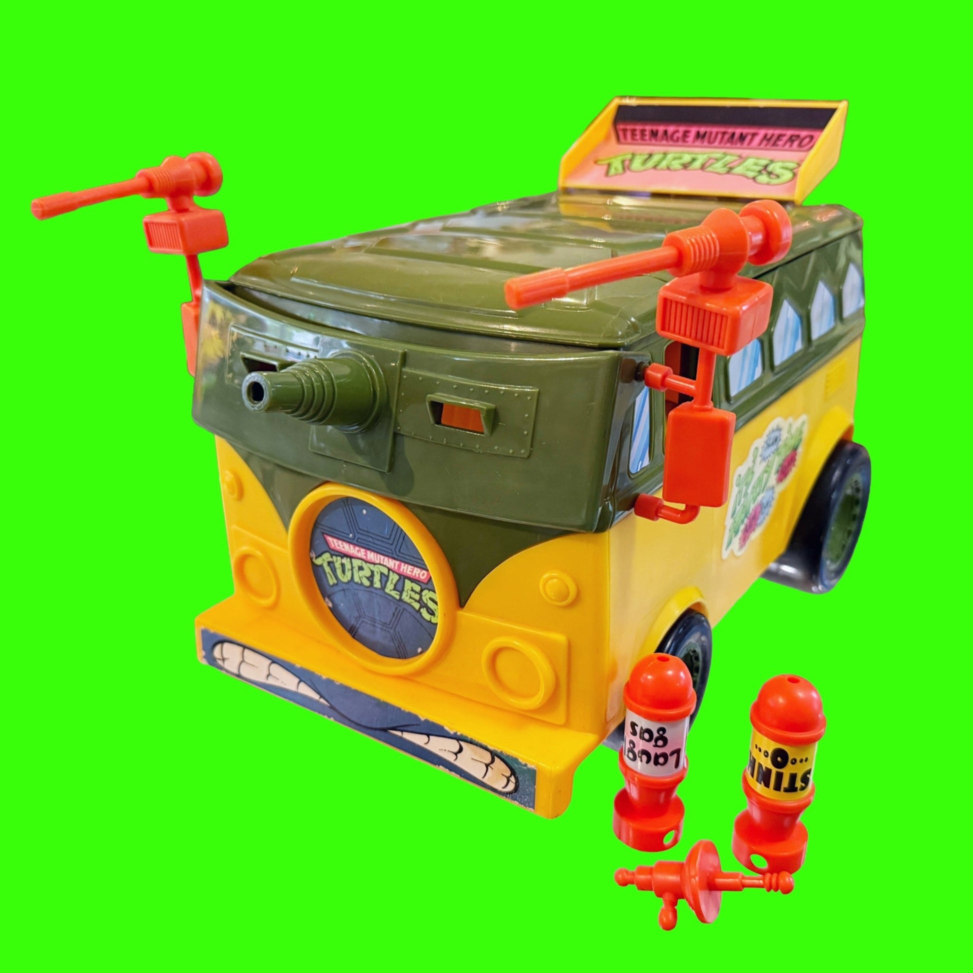 Teenage Mutant Ninja Turtles: Party Wagon Vehicle (Playmates, 1989) - PopCultGang