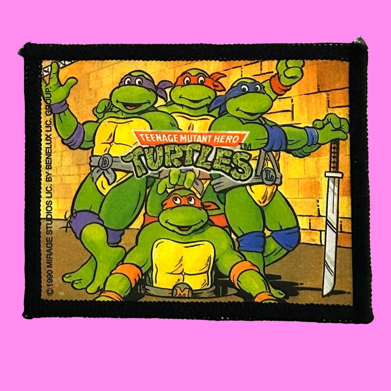 Teenage Mutant Ninja Turtles Patch (1990) - PopCultGang