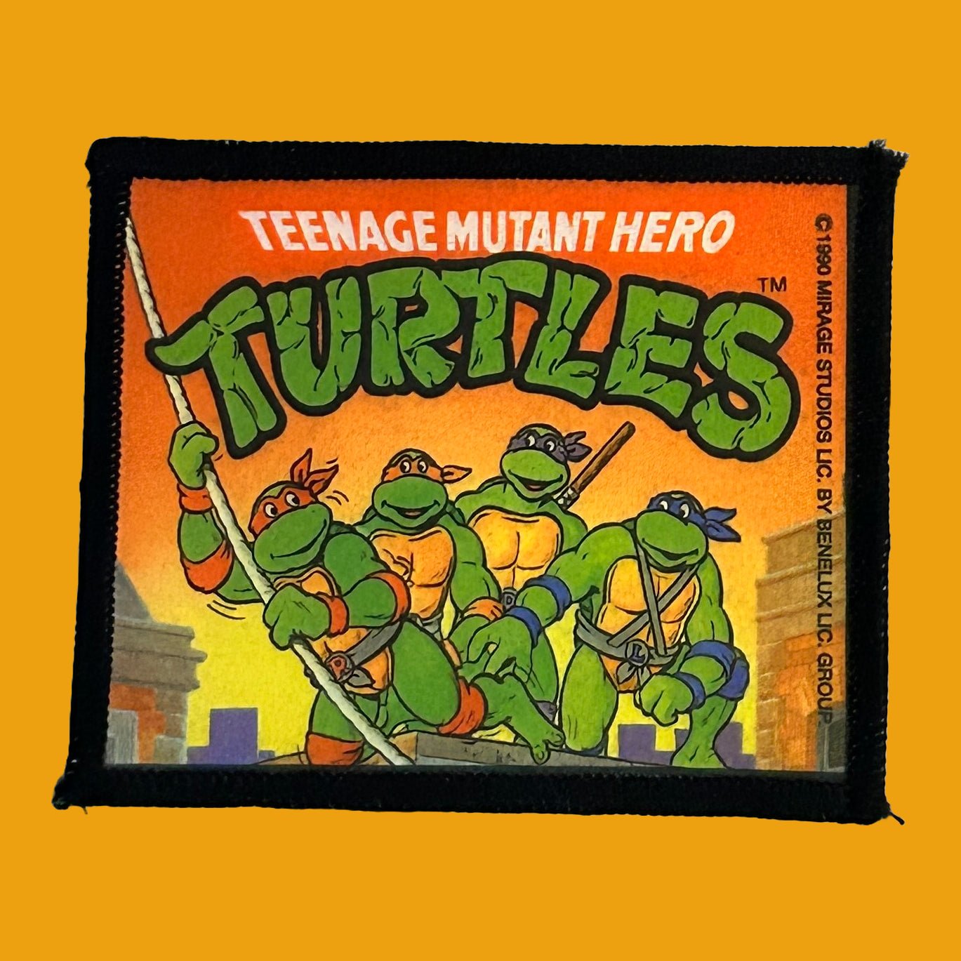 Teenage Mutant Ninja Turtles Patch (1990) - PopCultGang