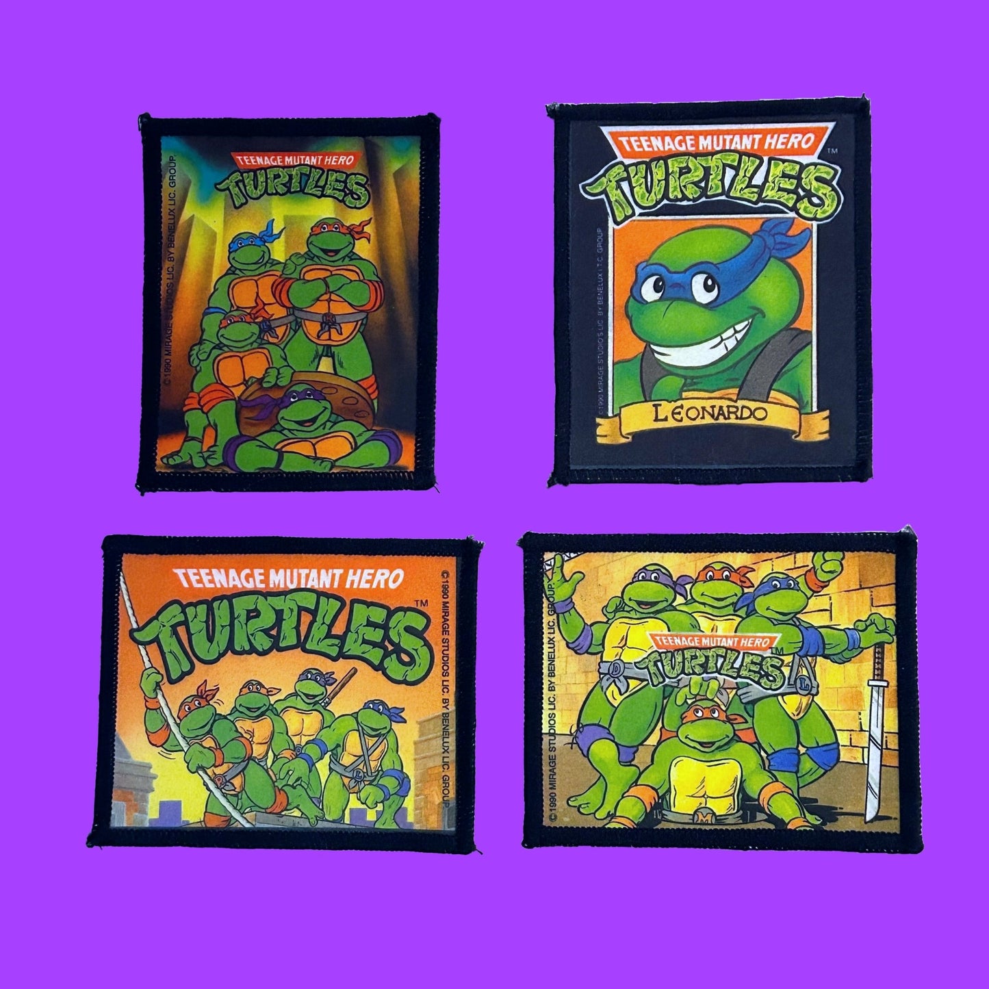 Teenage Mutant Ninja Turtles Patch (1990) - PopCultGang