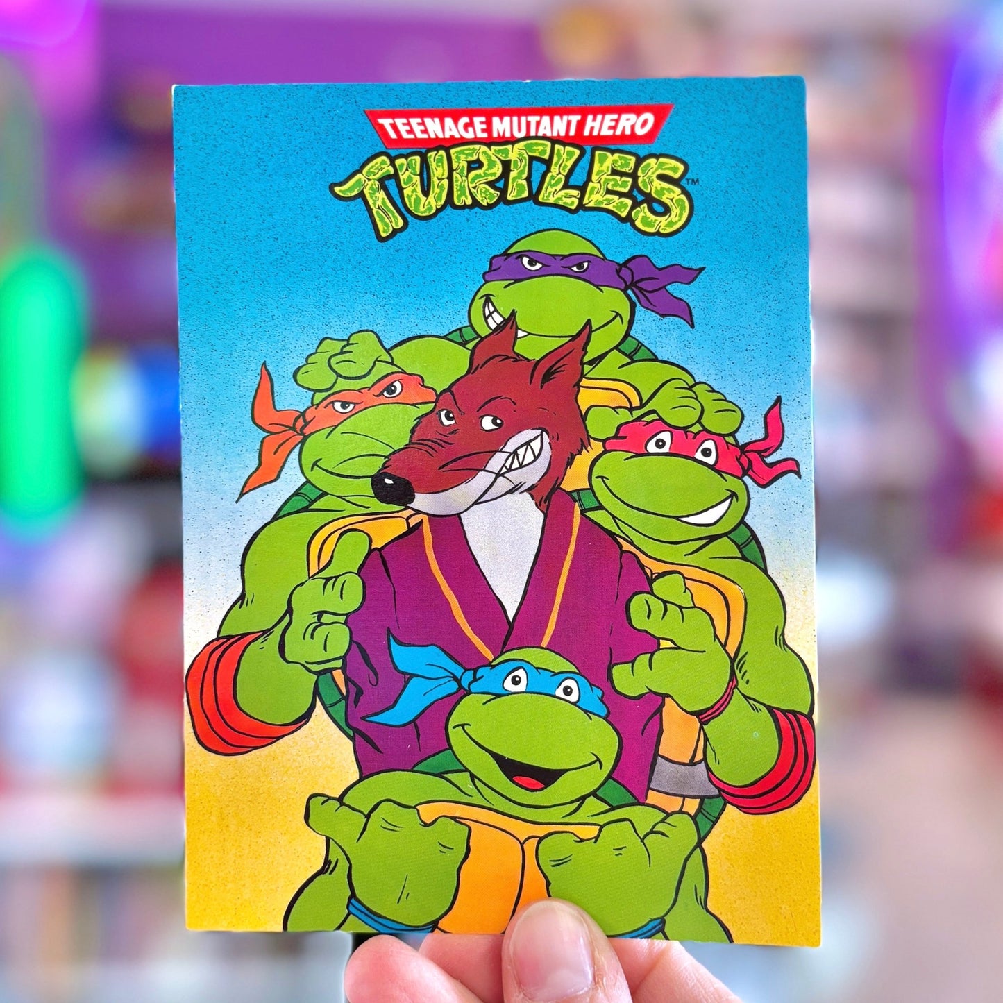 Teenage Mutant Ninja Turtles Postcards (various designs, 80s) - PopCultGang