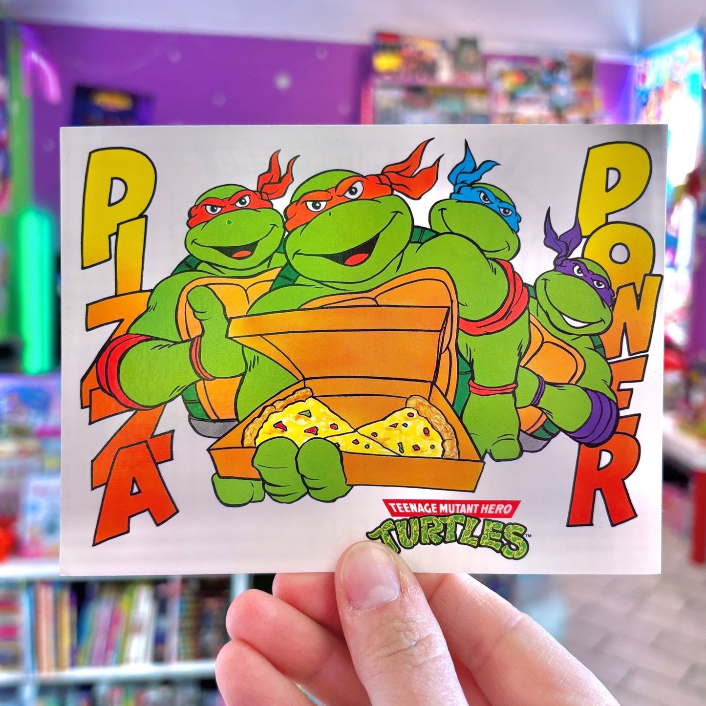 Teenage Mutant Ninja Turtles Postcards (various designs, 80s) - PopCultGang