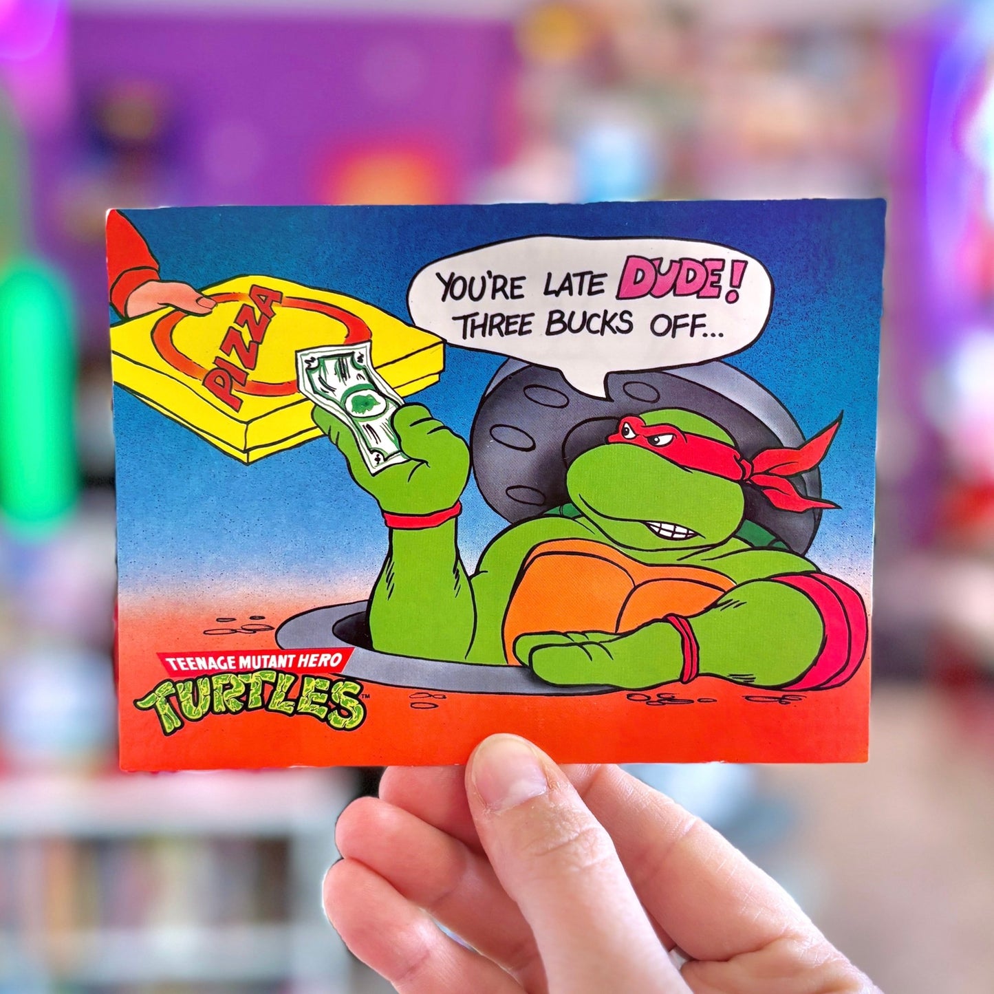 Teenage Mutant Ninja Turtles Postcards (various designs, 80s) - PopCultGang