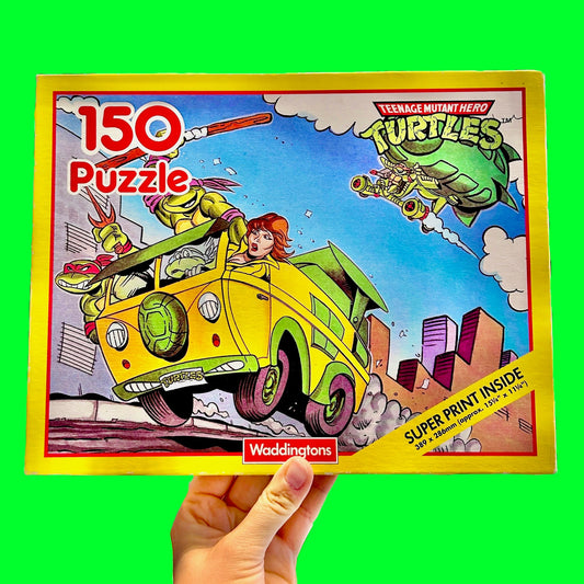 Teenage Mutant Ninja Turtles Puzzle (150 pieces, 1980s) - PopCultGang