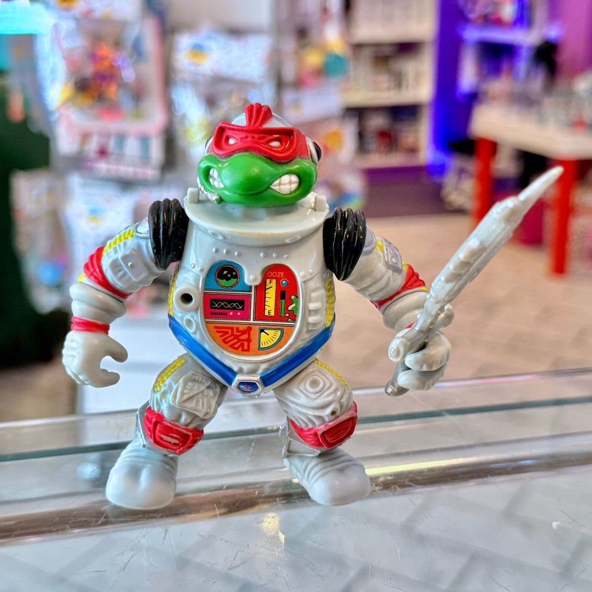 Teenage Mutant Ninja Turtles: Raph, the Space Cadet Action Figure - Astronaut (Playmates, 1990) - PopCultGang