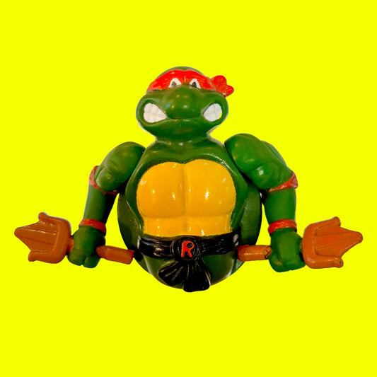 Teenage Mutant Ninja Turtles: Raphael Suction Cup Toy (80s) - PopCultGang