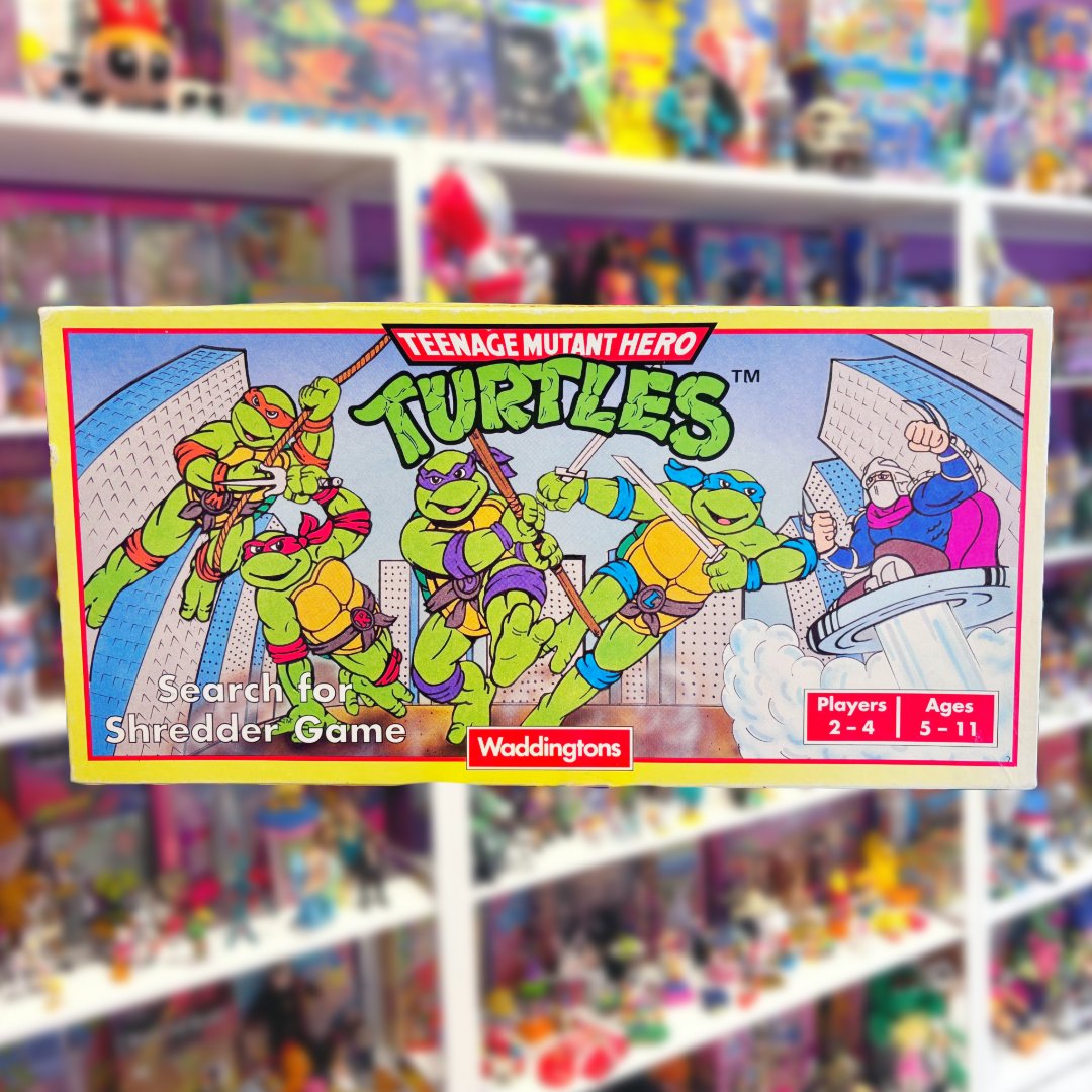 Teenage Mutant Ninja Turtles: Search for Shredder Board Game (1990) - PopCultGang