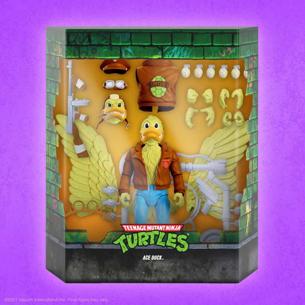 Teenage Mutant Ninja Turtles: Ultimates - Ace Duck Action Figure (Super7) - PopCultGang