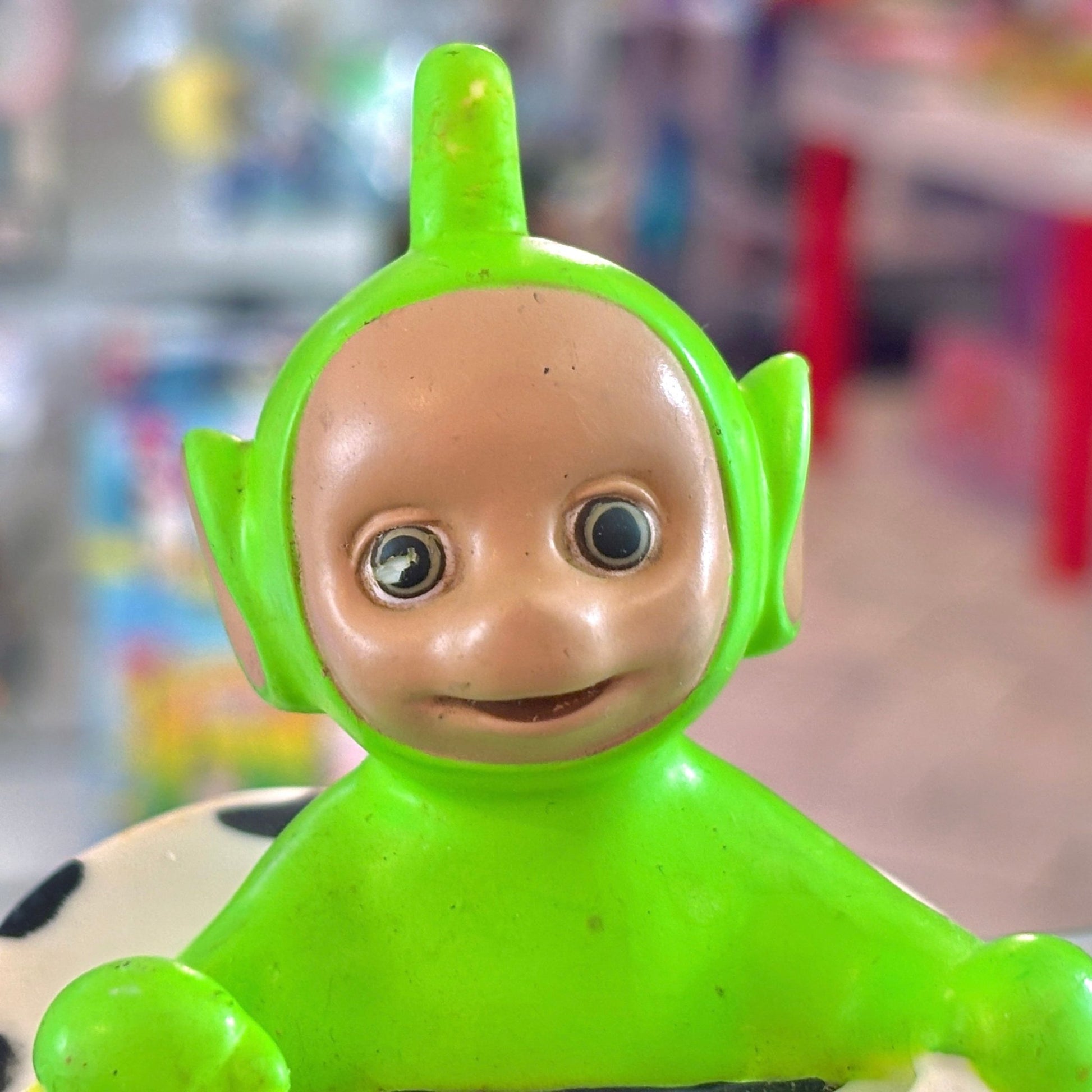 Teletubbies: Dipsy In Hat Bath Toy Figure (Tomy, 2002) - PopCultGang