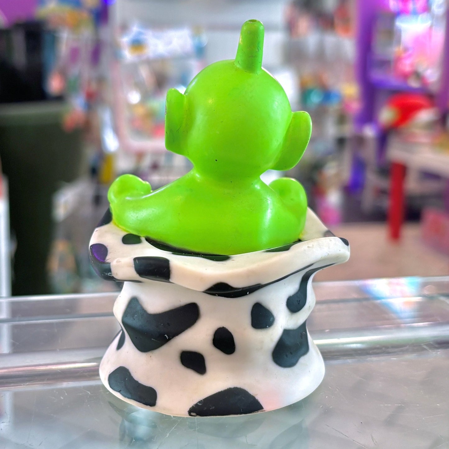 Teletubbies: Dipsy In Hat Bath Toy Figure (Tomy, 2002) - PopCultGang
