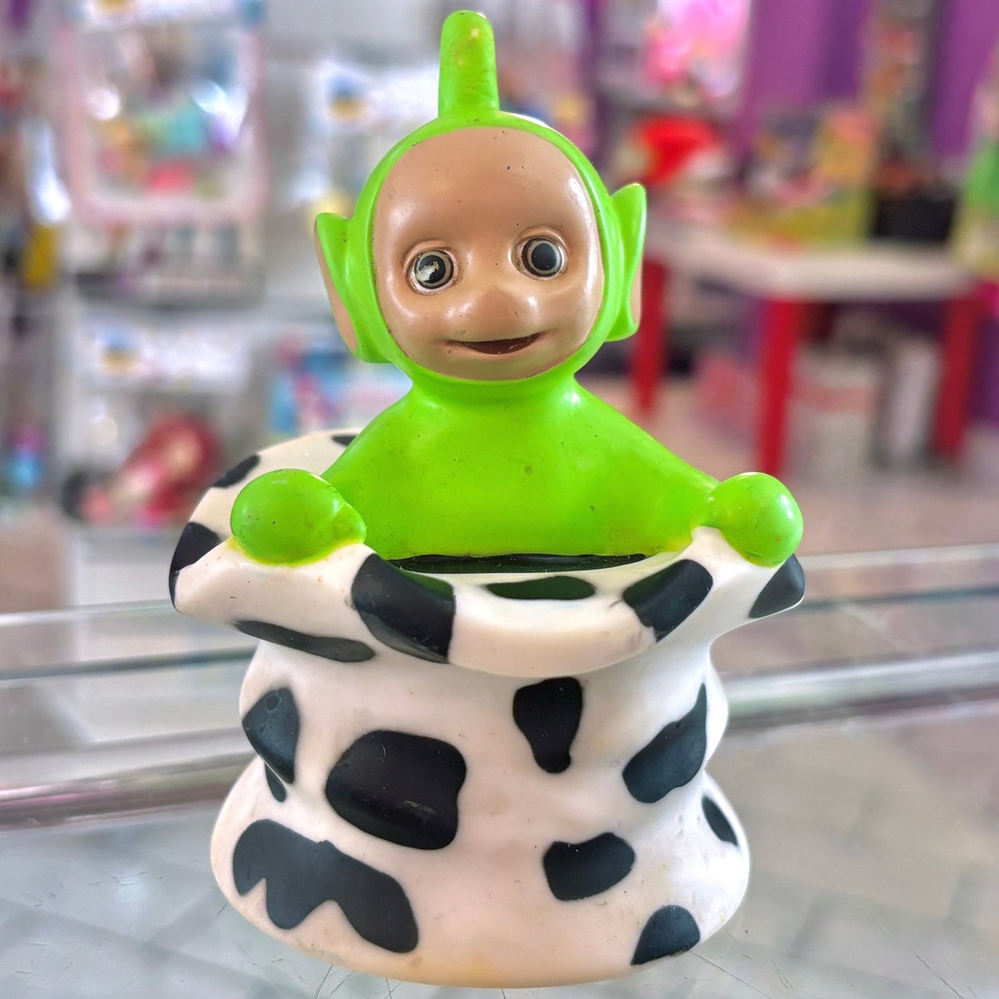Teletubbies: Dipsy In Hat Bath Toy Figure (Tomy, 2002) - PopCultGang