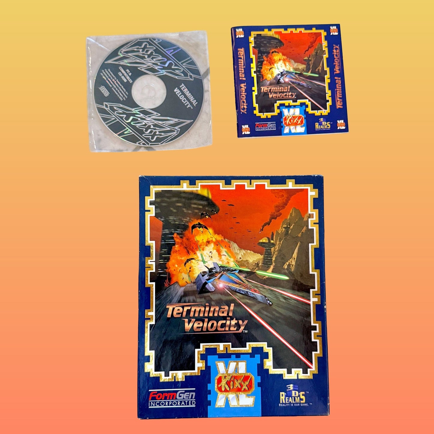 Terminal Velocity - CD-Rom Game - PC Big Box (90s) - PopCultGang