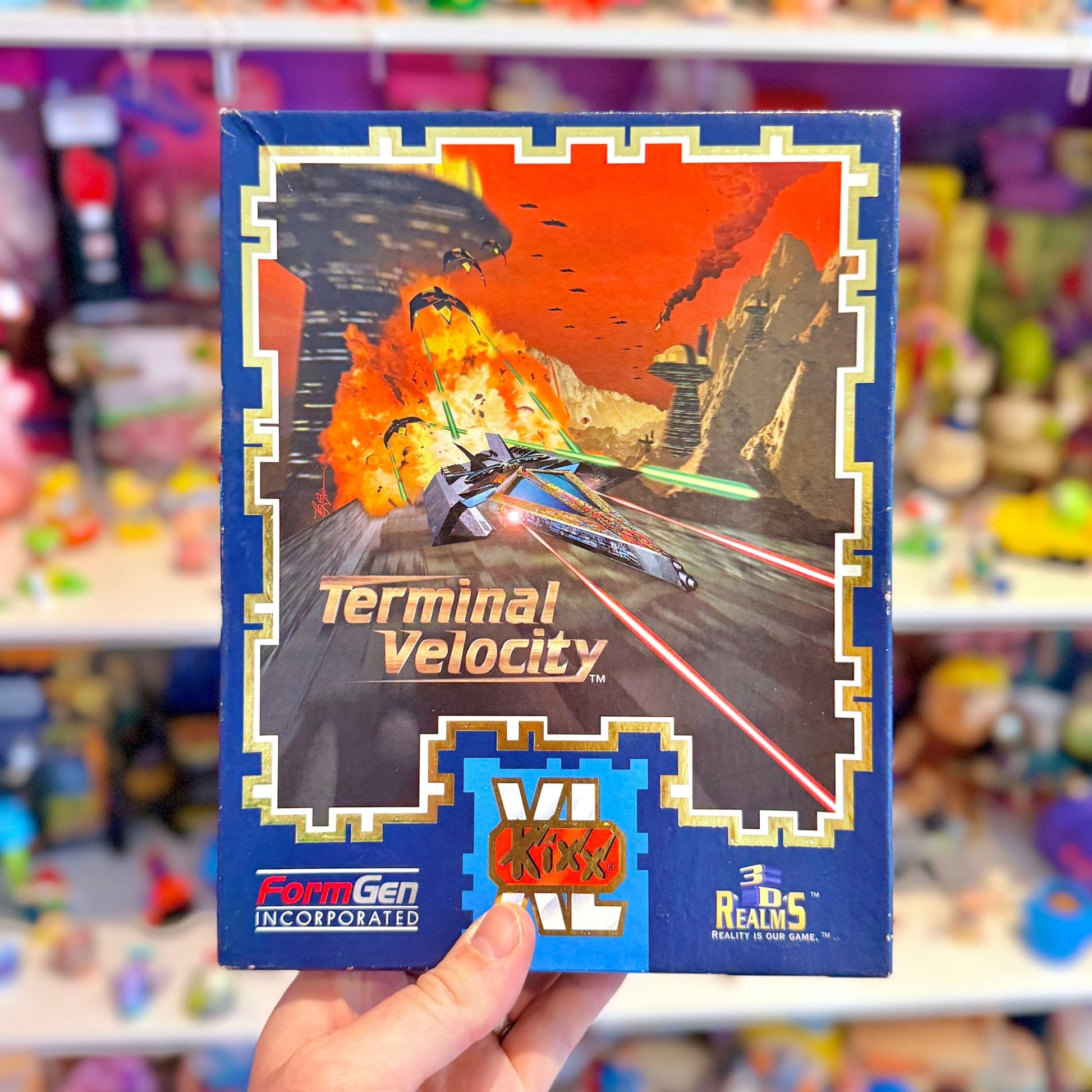 Terminal Velocity - CD-Rom Game - PC Big Box (90s) - PopCultGang