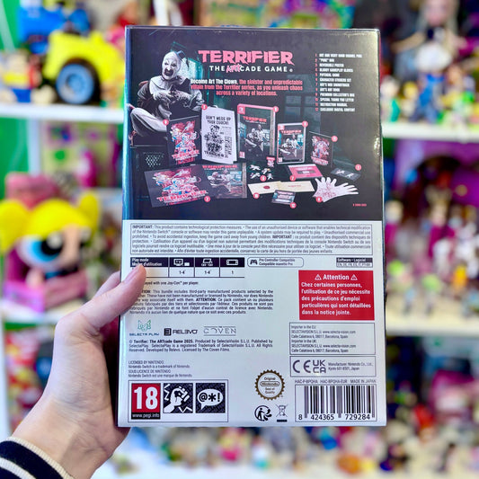 Terrifier: The Arcade Game - Collector's Edition (Nintendo Switch) - PopCultGang