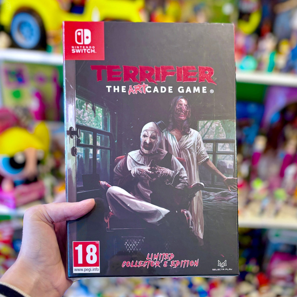 Terrifier Game Mod Terrifier: The Arcade Game - Collector's Edition (Nintendo Switch ...