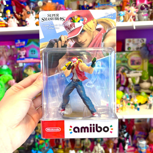 Terry Bogard Amiibo Figure (Super Smash Bros/Nintendo) - PopCultGang