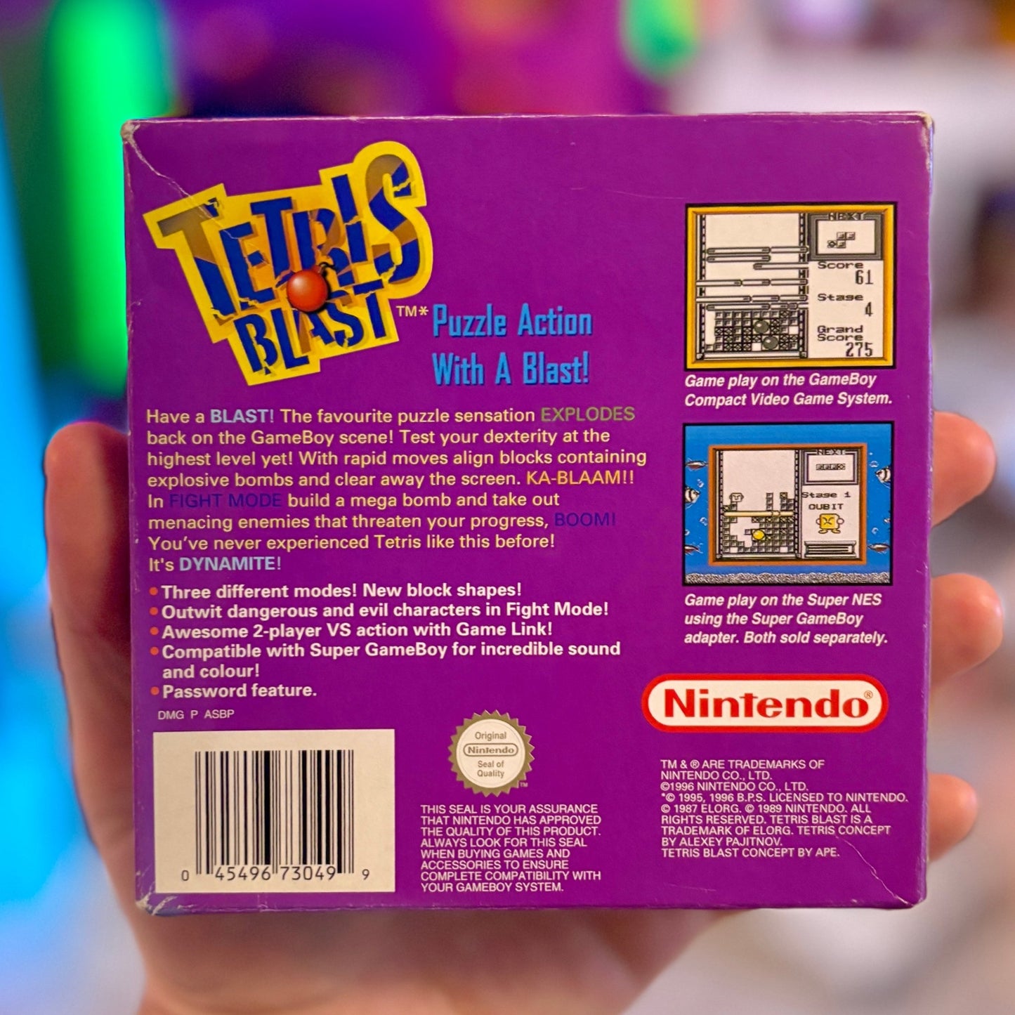 Tetris Blast (Boxed, Gameboy) - PopCultGang