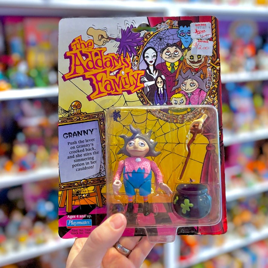 The Addams Family: Granny Action Figure (MOC, Playmates, 1992) - PopCultGang