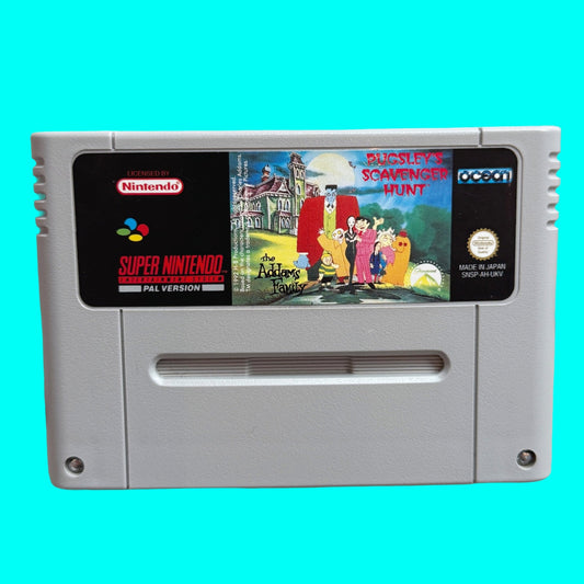 The Addams Family: Pugsley’s Scavenger Hunt (SNES) - PopCultGang
