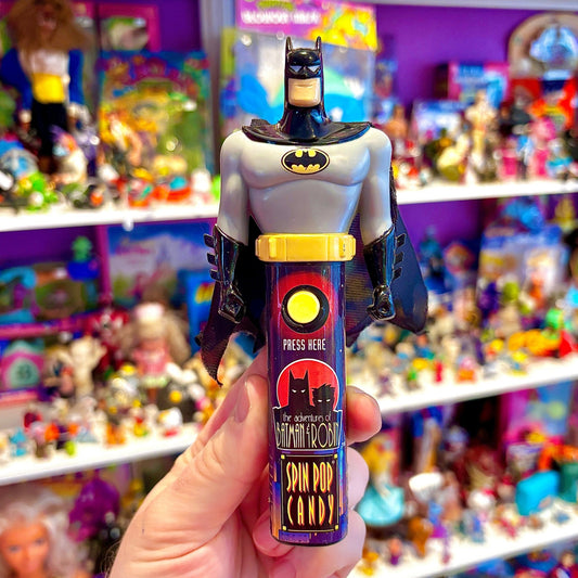 The Adventures of Batman & Robin: Spin Pop Candy Batman (90s) - PopCultGang