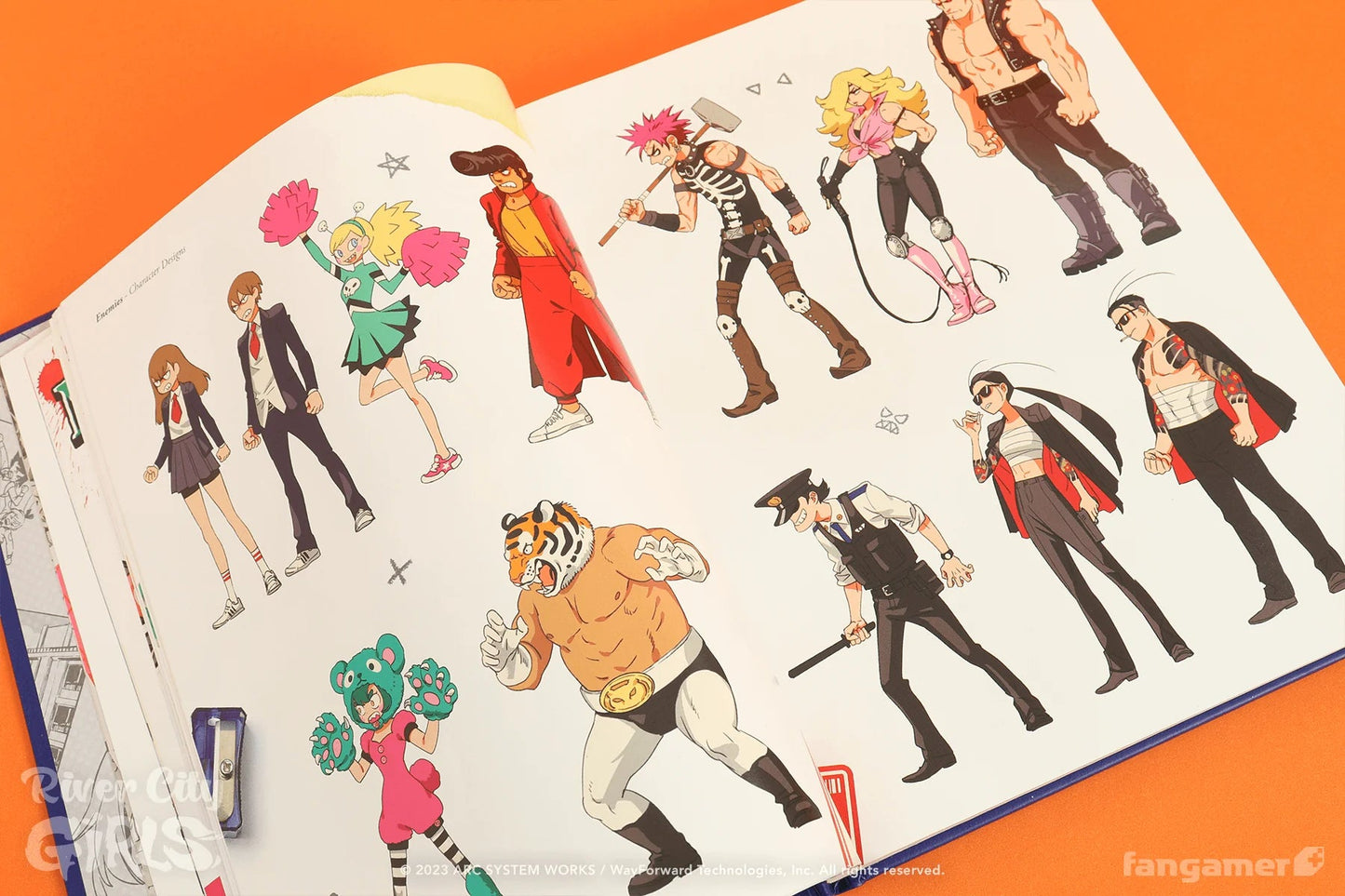 The Art of River City Girls - Art Book (Fangamer) - PopCultGang