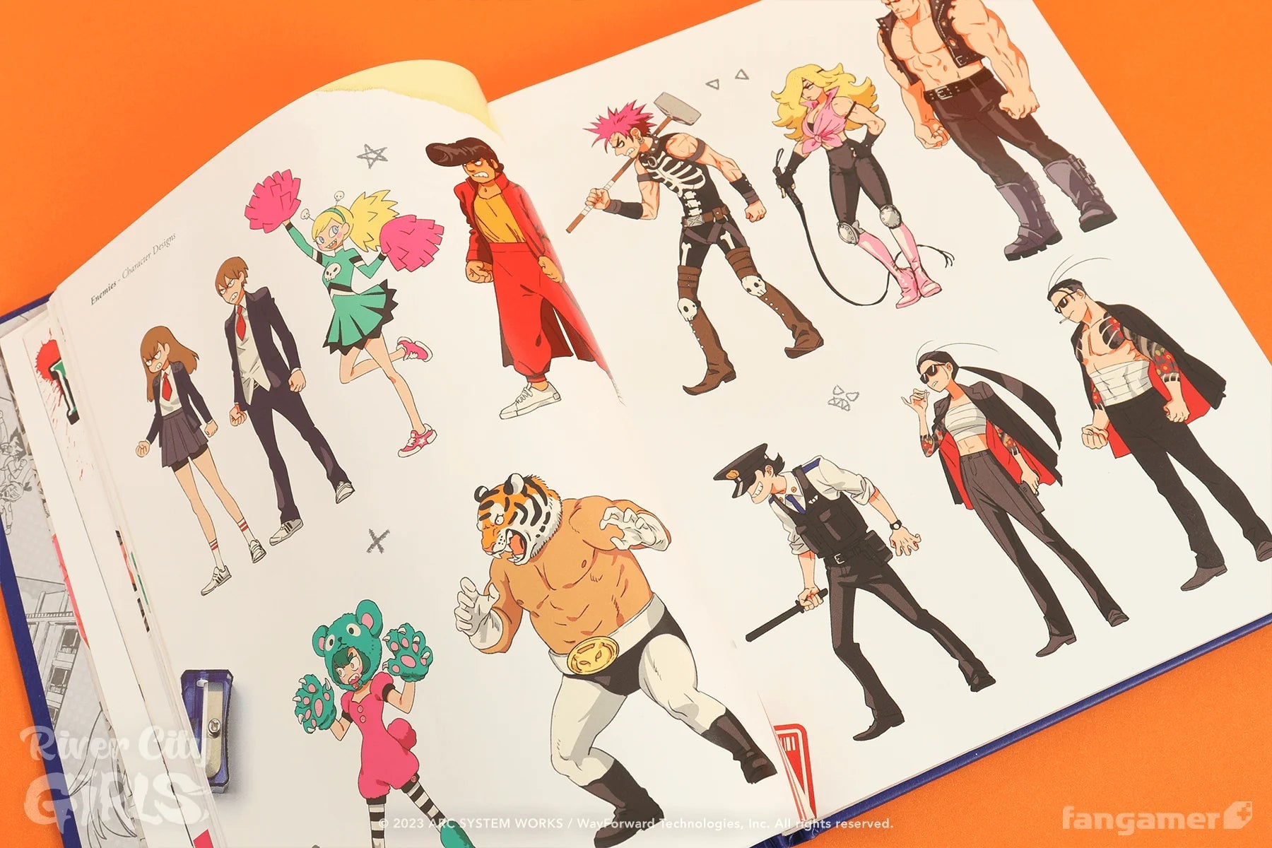 The Art of River City Girls - Art Book (Fangamer) - PopCultGang