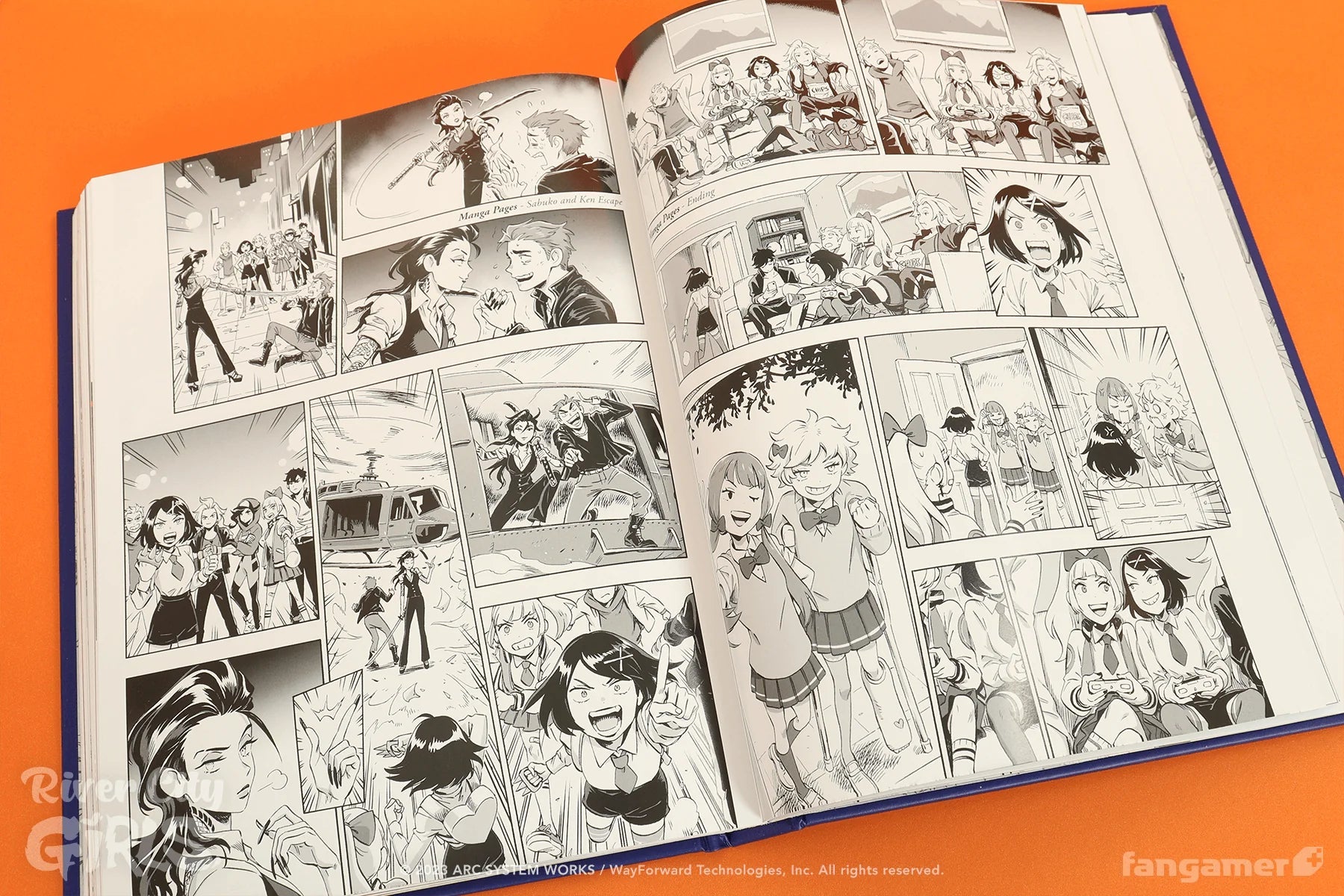 The Art of River City Girls - Art Book (Fangamer) - PopCultGang