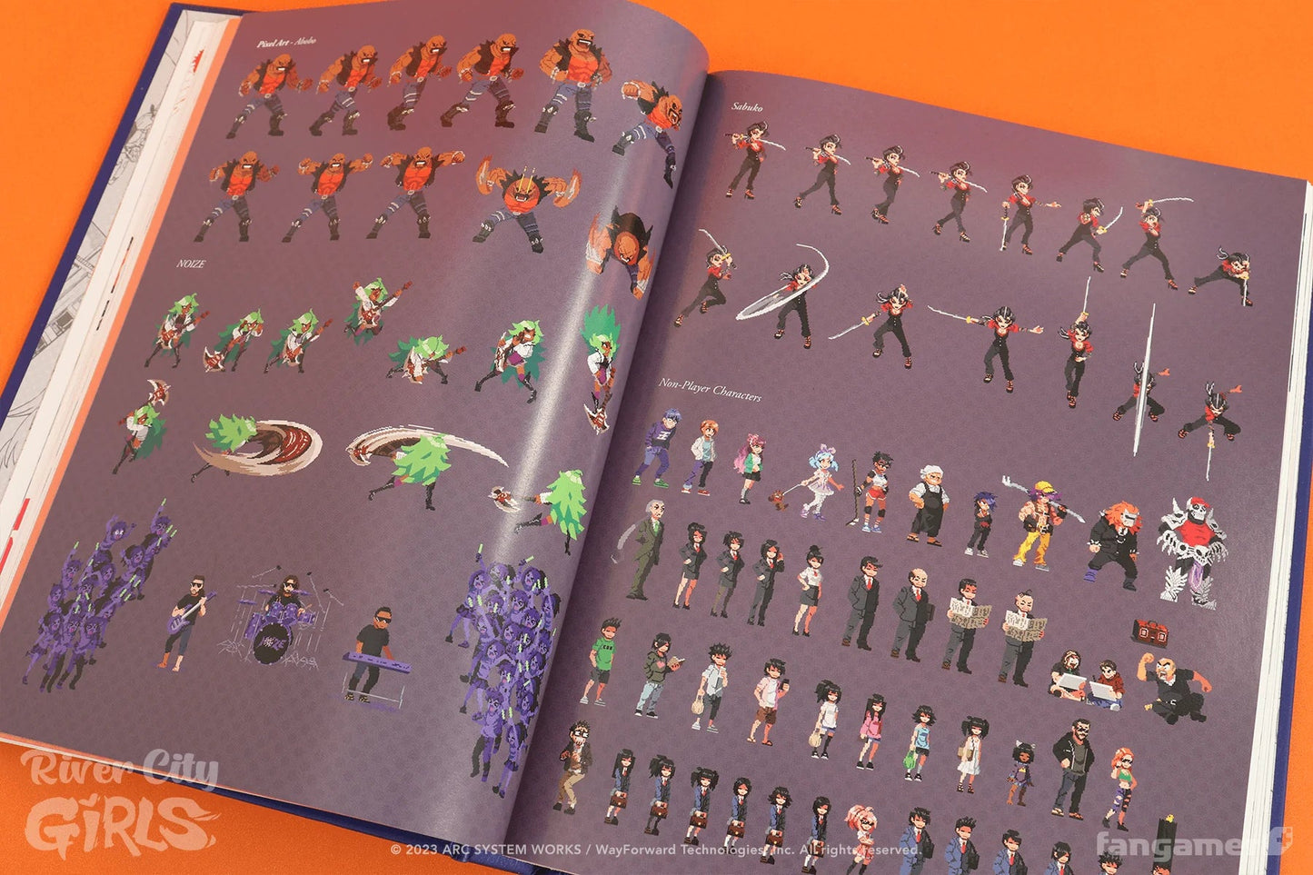 The Art of River City Girls - Art Book (Fangamer) - PopCultGang