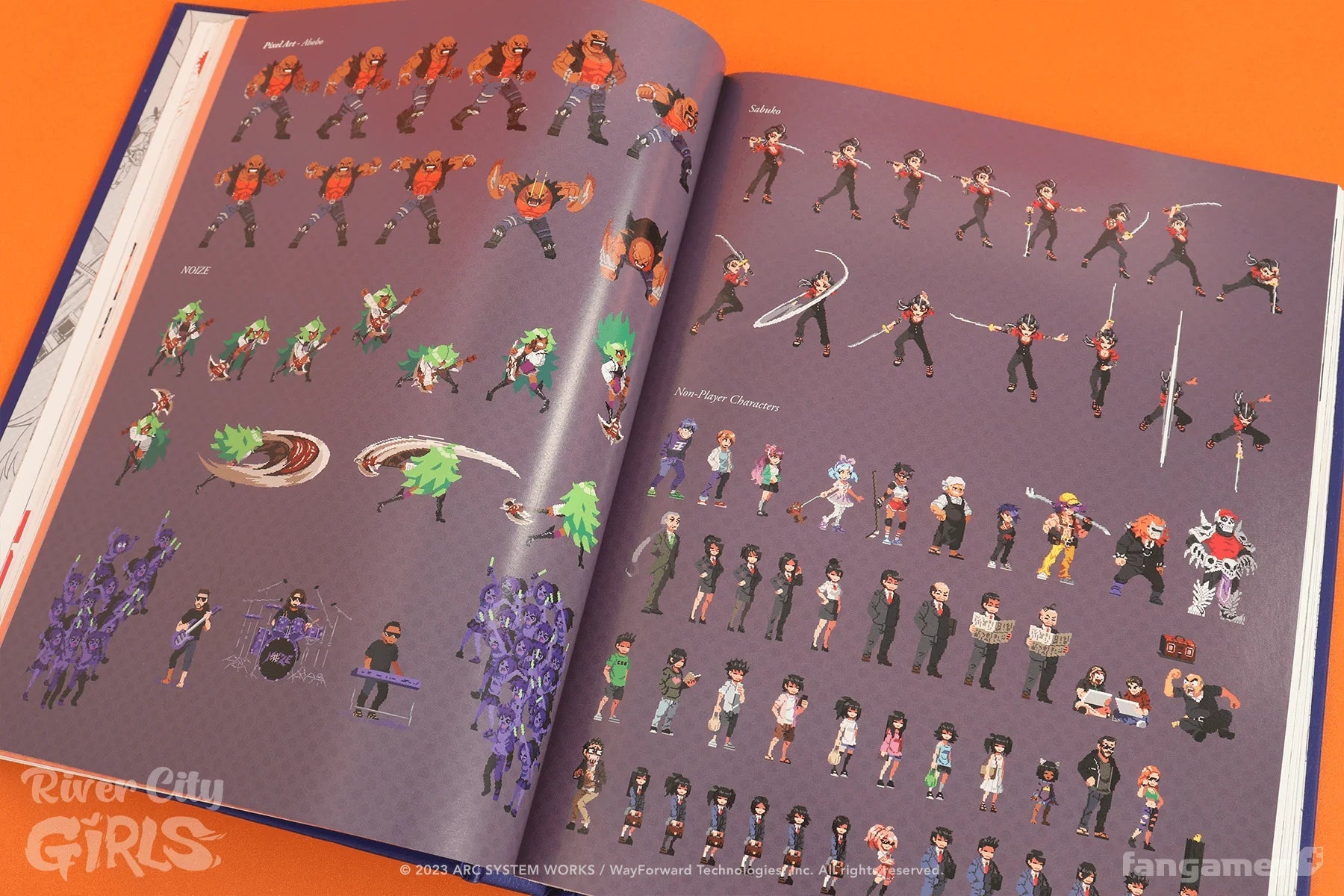 The Art of River City Girls - Art Book (Fangamer) - PopCultGang