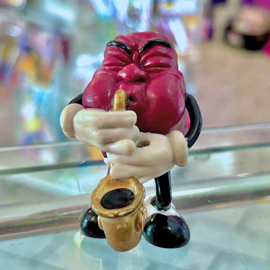 The California Raisins: Saxophone Player PVC Figure (1987) - PopCultGang
