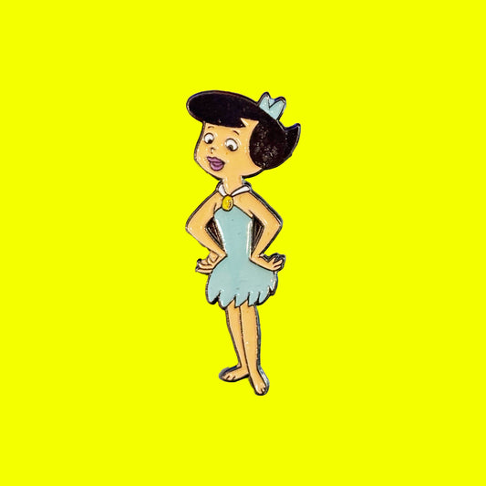 The Flintstones: Betty Enamel Pin (90s) - PopCultGang