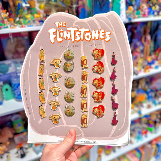 The Flintstones: Famous Pins Collection - Fred, Dino, Barney and more! (1993) - PopCultGang