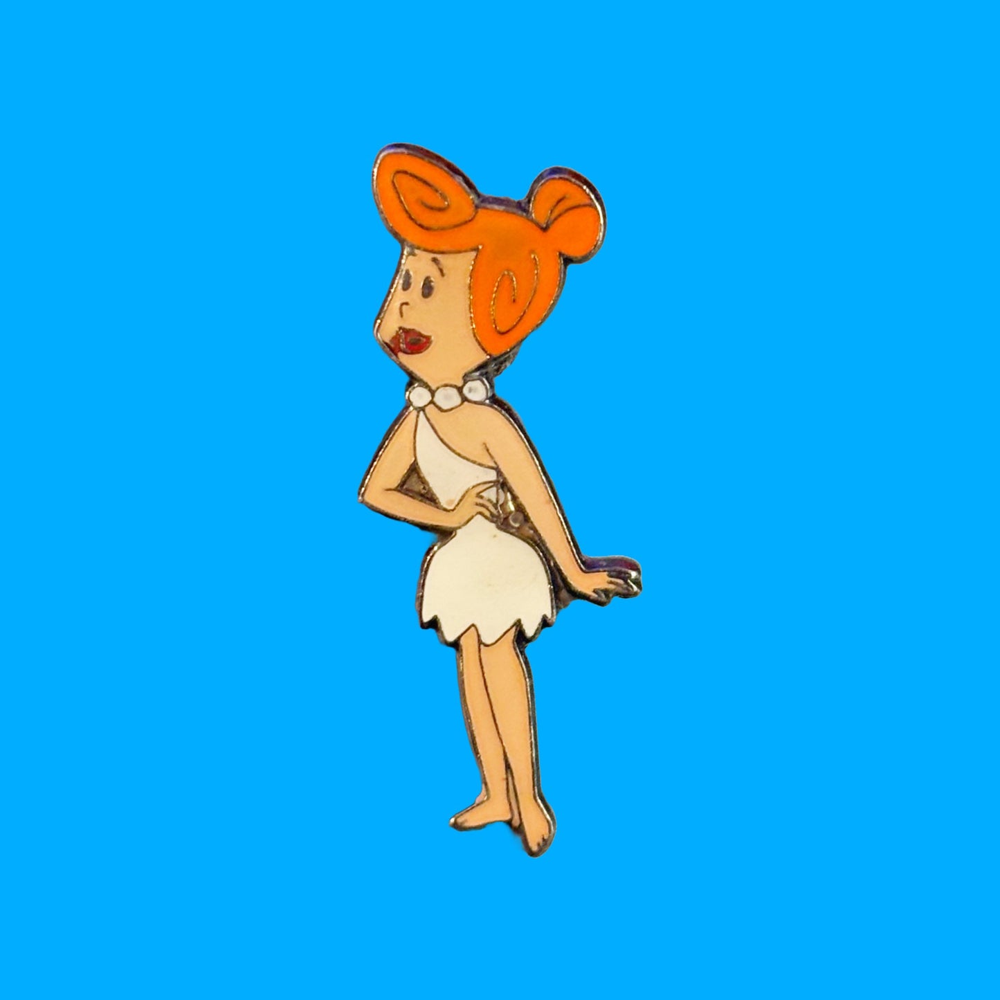 The Flintstones: Wilma Enamel Pin (90s) - PopCultGang