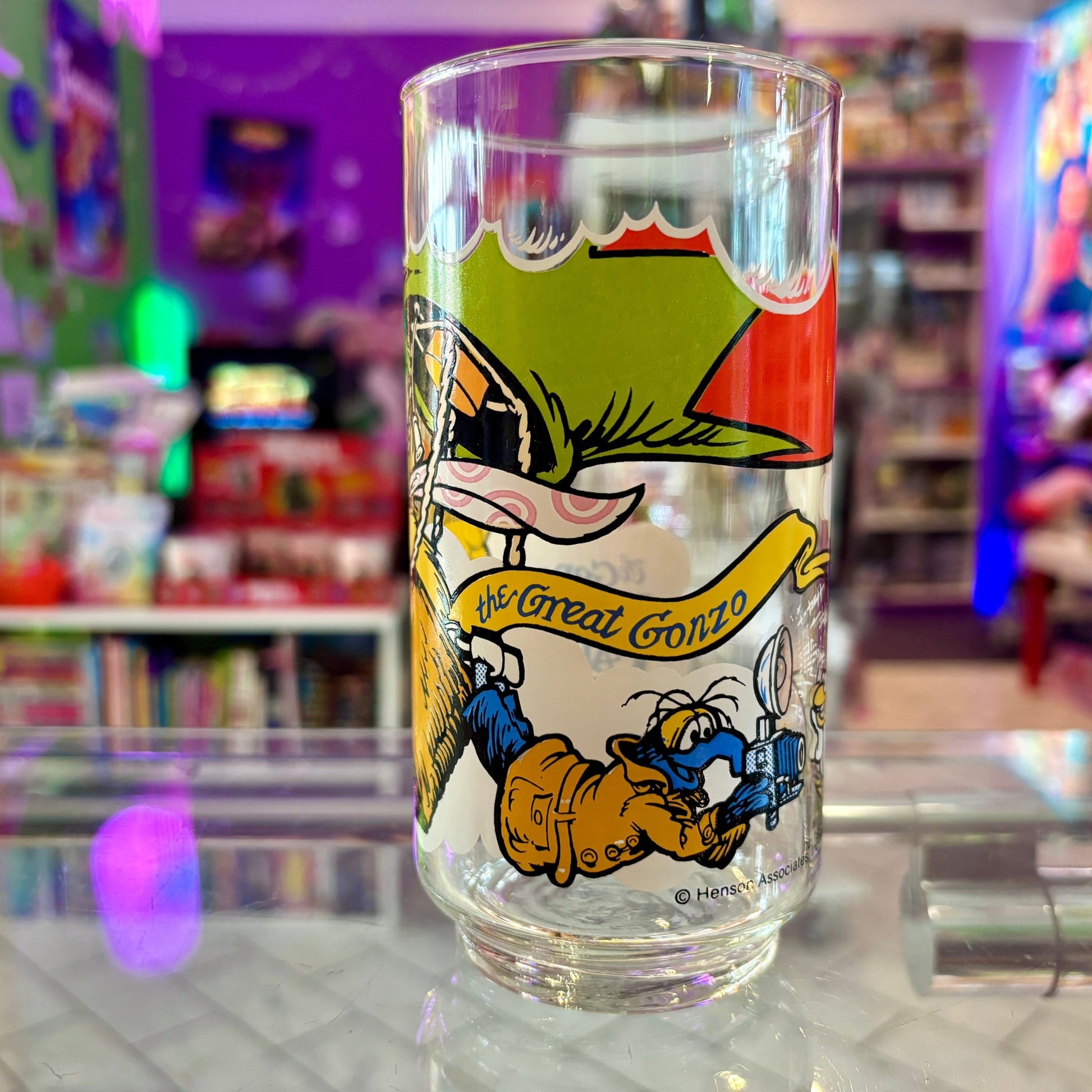 The Great Muppet Caper Drinking Glass (McDonalds, 1981) - PopCultGang