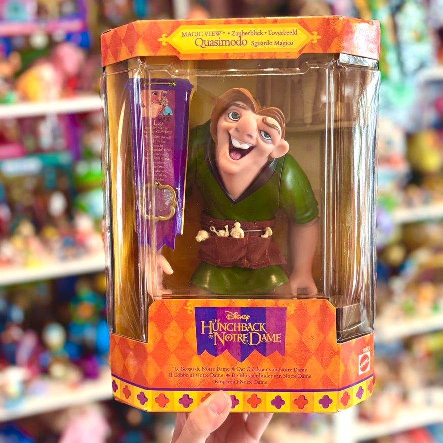 The Hunchback Of Notre Dame: Quasimodo Magic View Figure Doll (NIB, Mattel, 1995) - PopCultGang