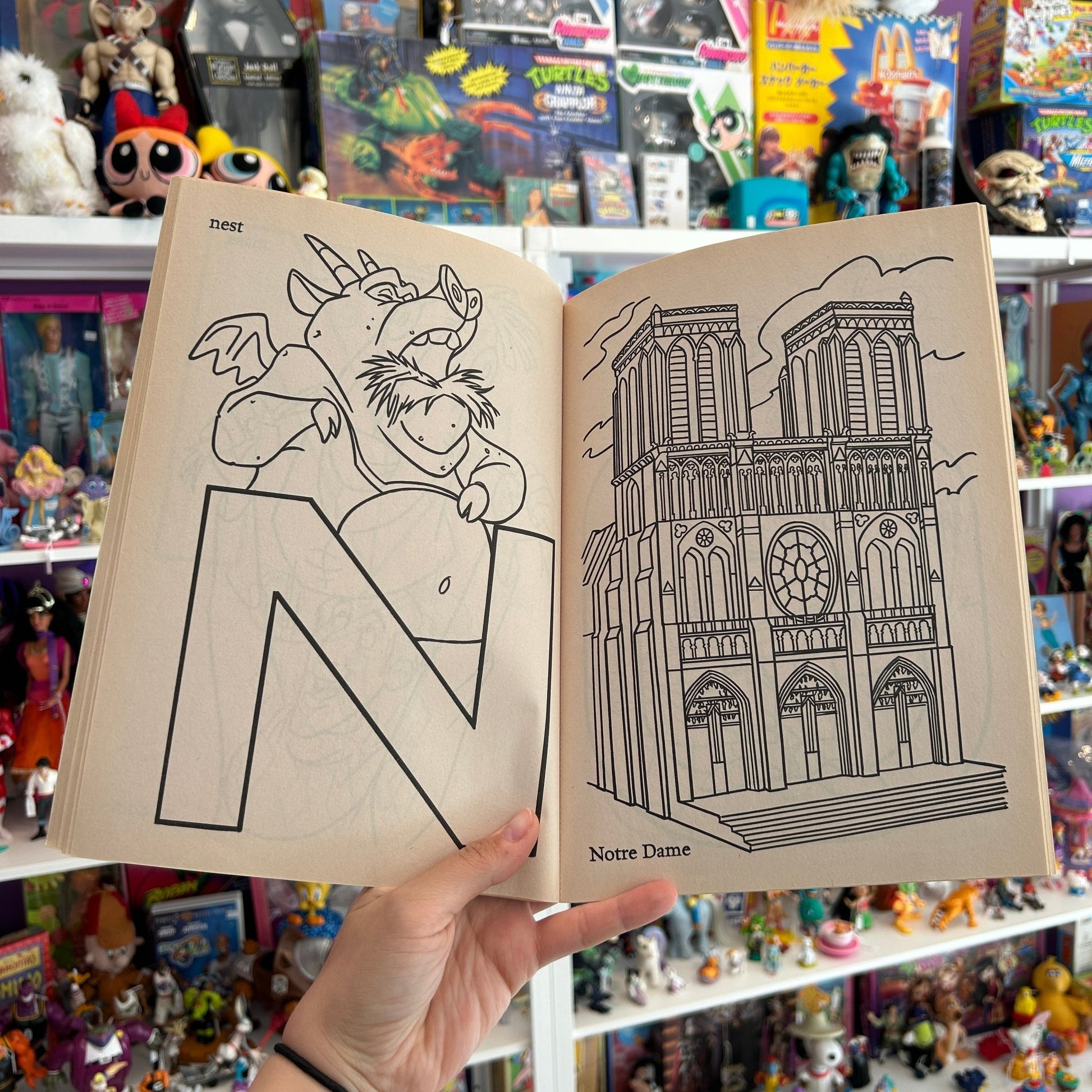 The Hunchback of Notre Dame Super Coloring Book - PopCultGang