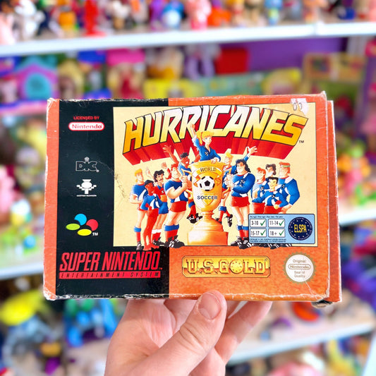 The Hurricanes (boxed, SNES) - PopCultGang