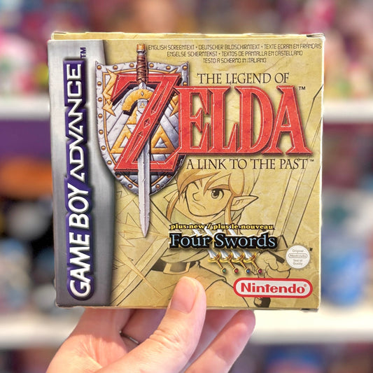 The Legend of Zelda: A Link To The Past - Four Sword Adventures (CIB, Gameboy Advance) - PopCultGang