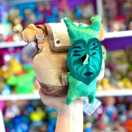 The Legend of Zelda: Breath of The Wild - Korok with Brown Backpack Plush 17 cm (Nintendo) - PopCultGang