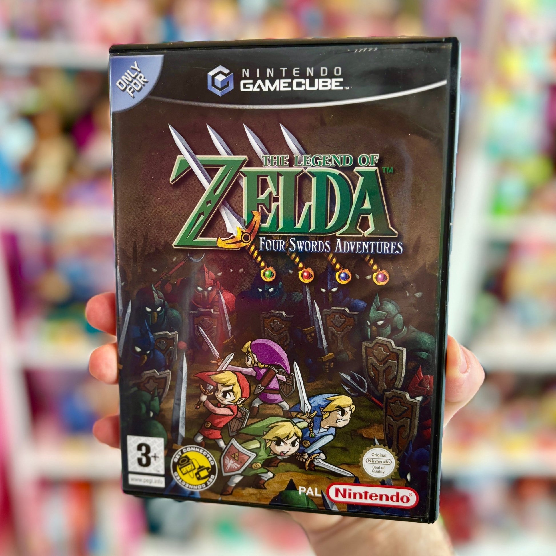 The Legend of Zelda: Four Swords Adventures (Gamecube, CIB) - PopCultGang