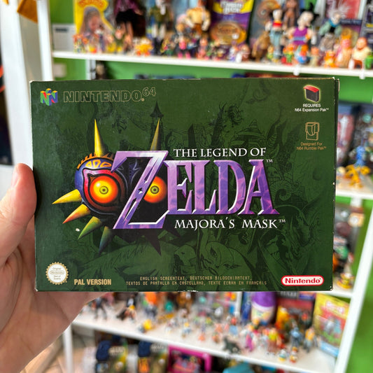 The Legend of Zelda: Majora’s Mask (N64, CIB) - PopCultGang