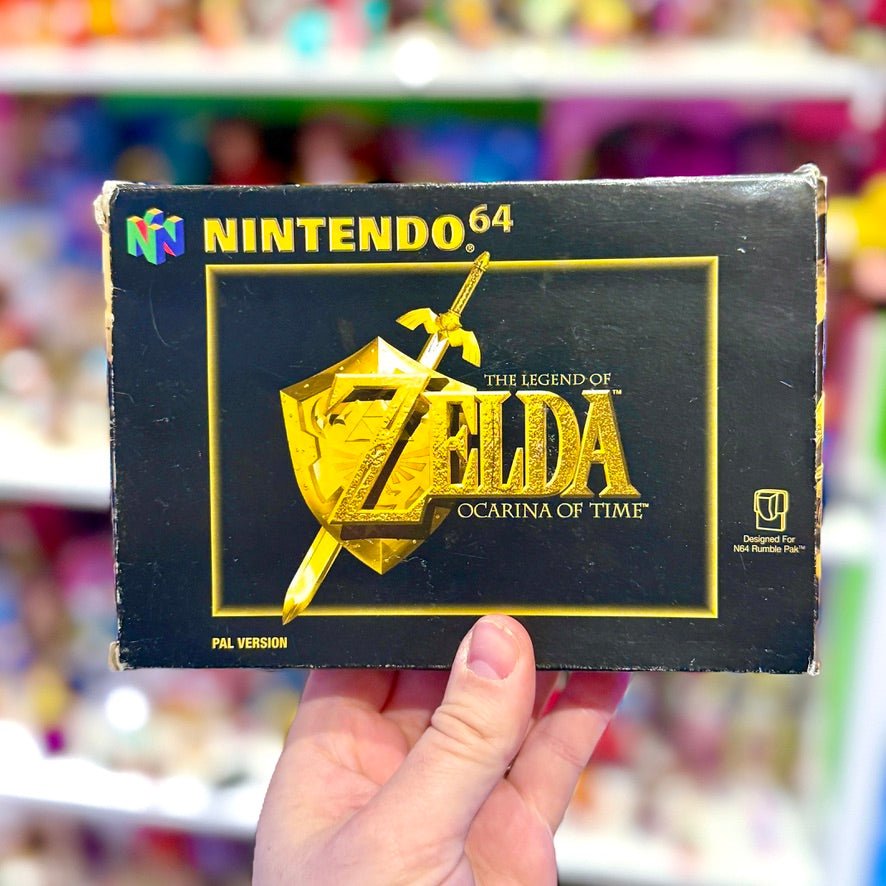 The Legend of Zelda: Ocarina of Time (N64, CIB) - PopCultGang