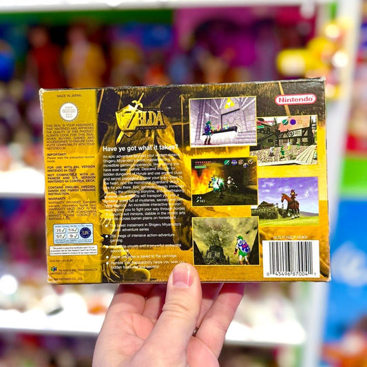 The Legend of Zelda: Ocarina of Time (N64, CIB) - PopCultGang