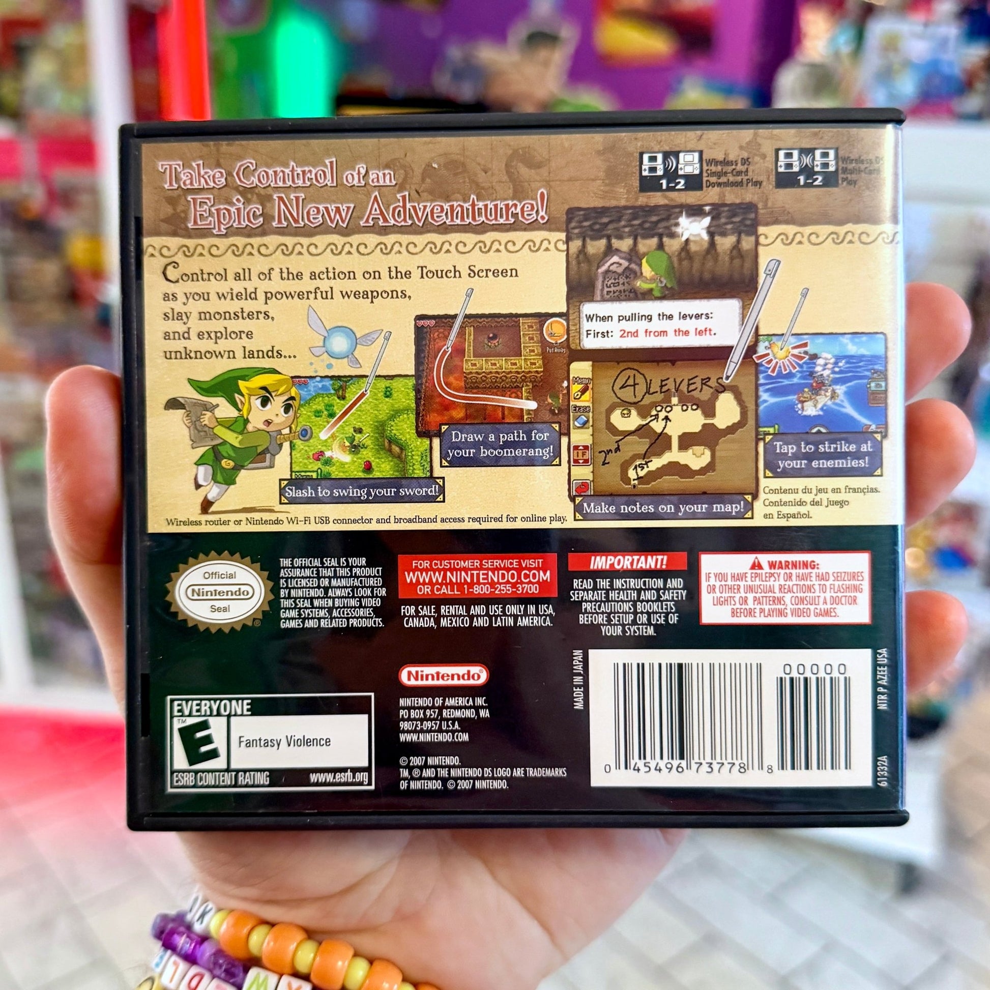 The Legend of Zelda: Phantom Hourglass (NTSC, Nintendo DS) - PopCultGang
