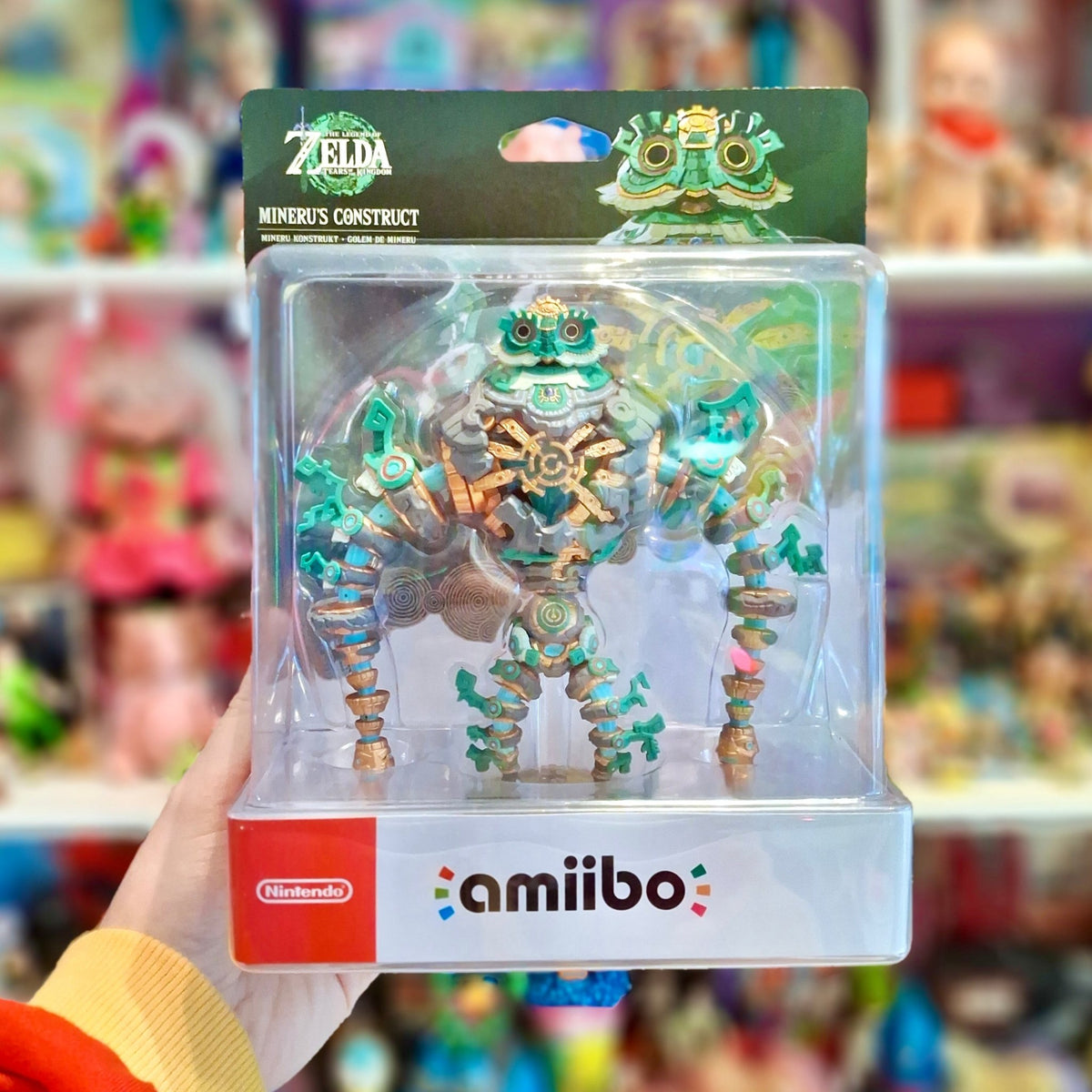 The Legend of Zelda: Tears of The Kingdom - Mineru's Construct Amiibo (Nintendo) - PopCultGang