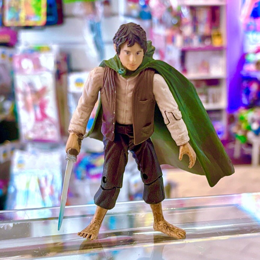 The Lord of The Rings: The Fellowship of The Ring - Frodo With Sword Action Figure (2002) - PopCultGang