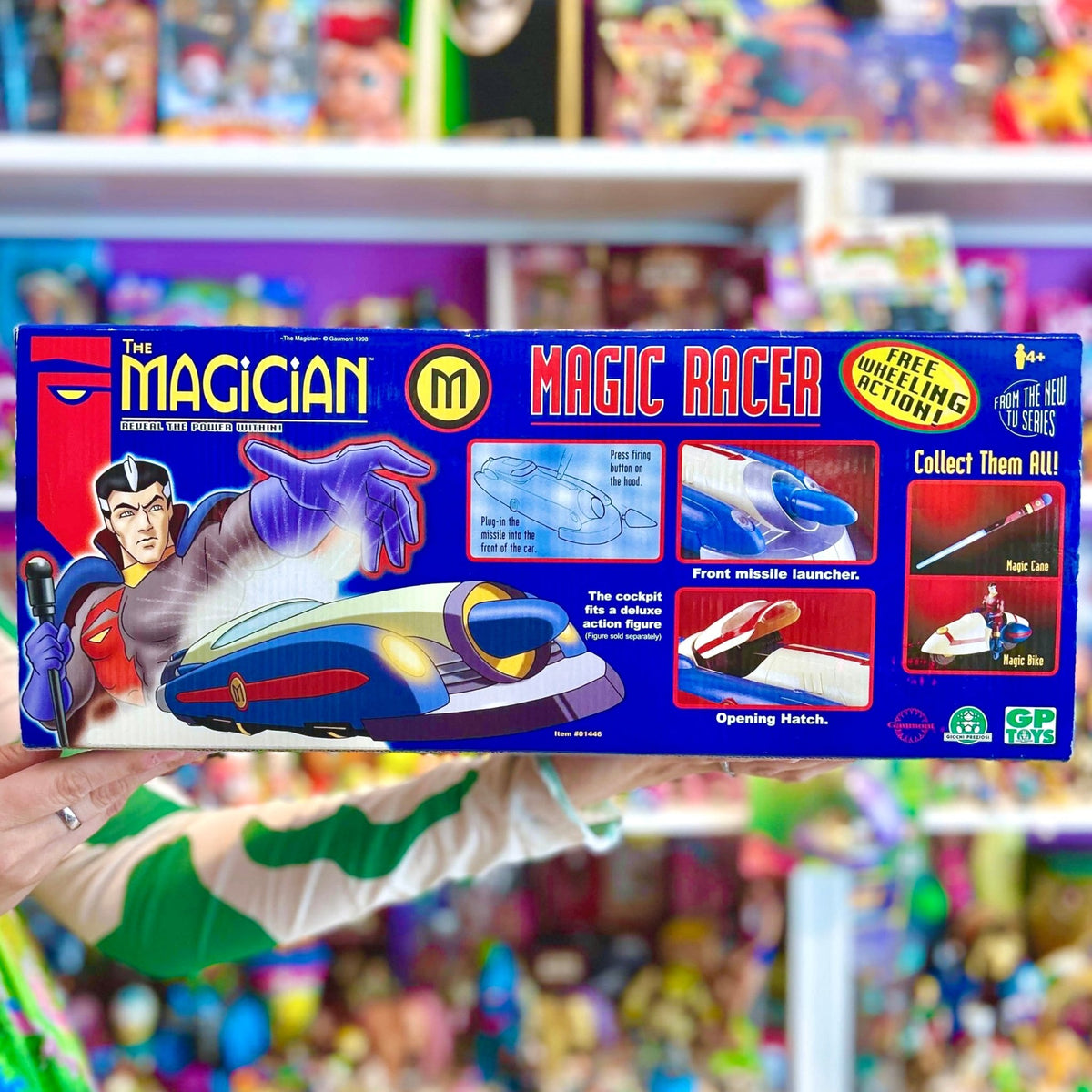 The Magician: Magic Racer Car - Action Figure Vehicle (NIB, GP Toys, 1998) - PopCultGang