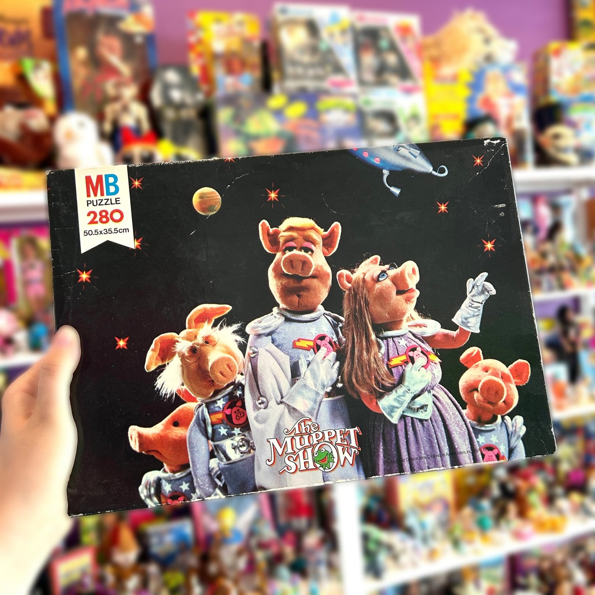 The Muppet Show: Pigs In Space Puzzle (280 pieces, 80s) - PopCultGang